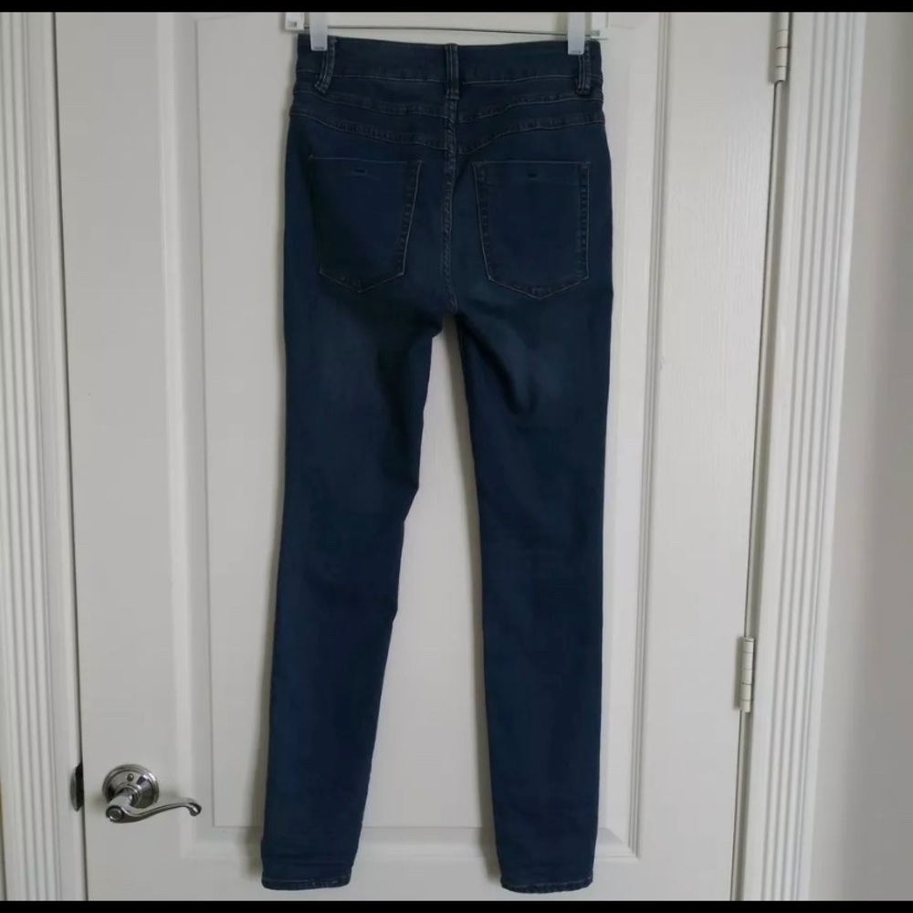 Free people high rise skinny jeans boho sz25 - Picture 4 of 9